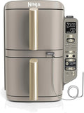 Ninja Double Stack XL Air Fryer numérique friteuse – 9,5 L, gris