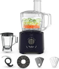 Moulinex - Easy Force Robot Cuisine Multifonction Compact - 3 L - Bleu – 800 W