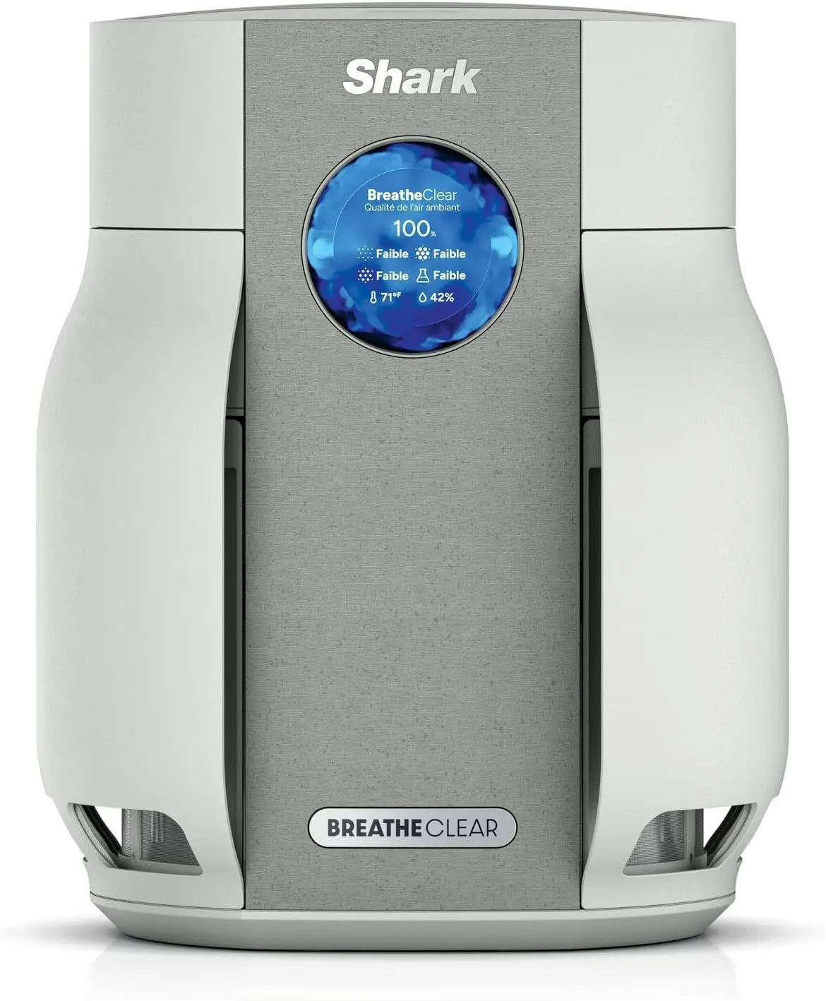 Shark BreatheClear Compact purificateur d'air – HP062EU, gris