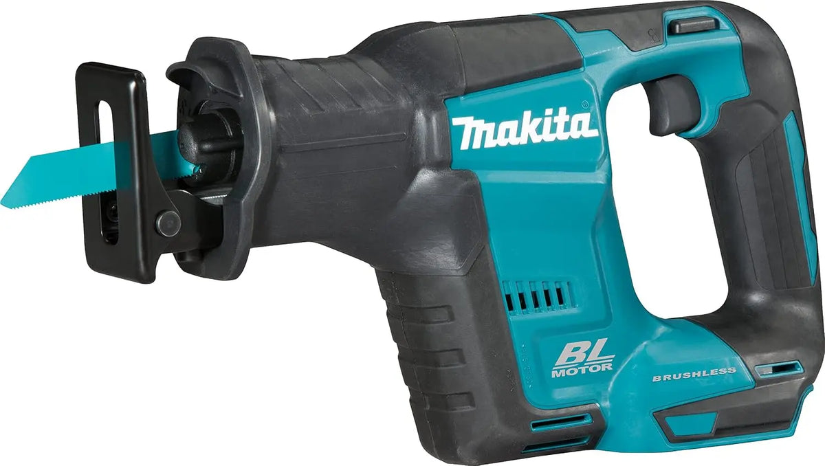 Makita Scie sabre sans fil MAKITA DJR188Z sans batterie et chargeur – gris/bleu