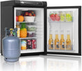 Smad Frigo Trimixte 12V 220V Gaz réfrigérateur – 60 L, noir