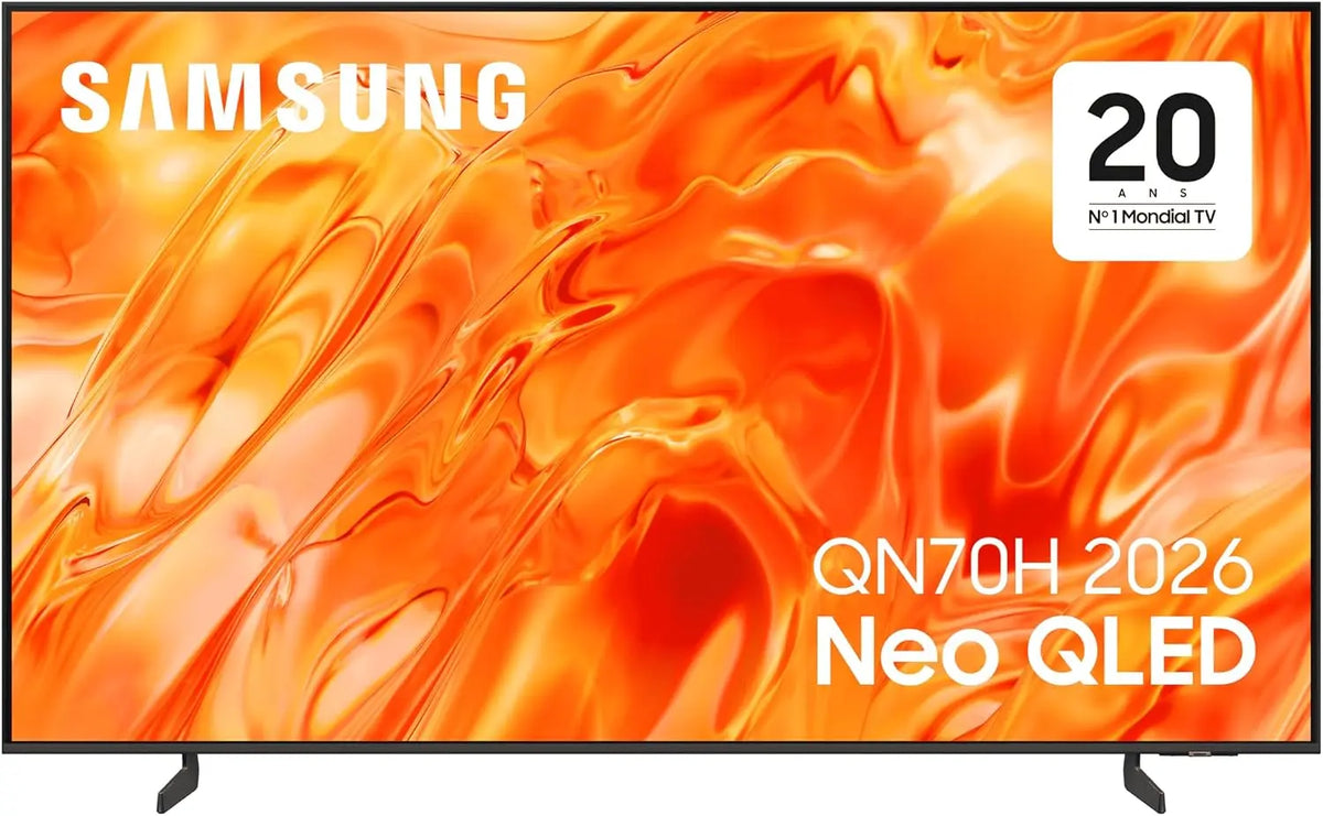 Samsung téléviseur 50QN70H Neo QLED 4K 50 pouces 125 cm téléviseur connecté 2026 – noir