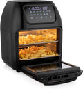 Tristar Four-friteuse Crispy multifonction 10 L – FR-6964, 1800 W, noir/gris/orange