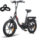 Fafrees F20 Vélo électrique Pliant 20 * 3.0 Pouces – 250 W, 16 Ah, 40 Nm, 60 HZ, gris/noir