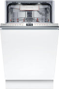 Bosch SPV6EMX05E - Série 6 - Lave-vaisselle tout encastrable - 45 cm - 10 couverts - Silence Plus 42 dB – gris