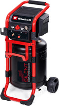 Einhell Compresseur à air silencieux TE-AC 270/50 silencieux – 1650 W, 50 l, 270 l/min, noir/gris/rouge
