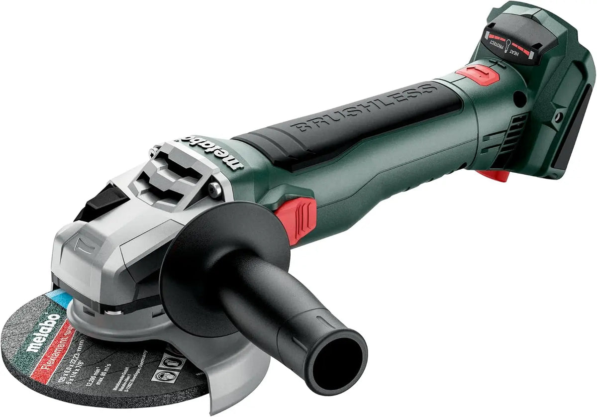 Metabo W 18 LT BL 11-125 Meuleuse d'Angle Sans Fil – gris/noir
