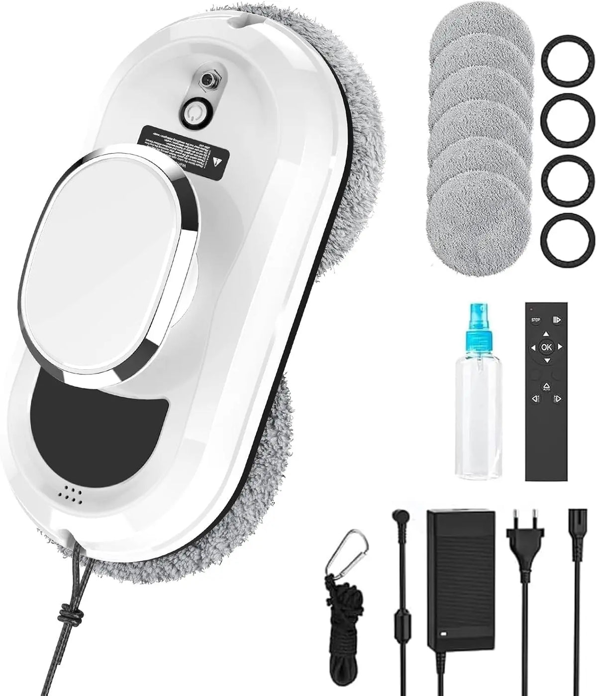 Robot Nettoyeur Vitre – gris/noir