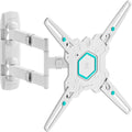 ONKRON Support Mural téléviseur Orientable 32'–65' – M4-W, gris/blanc
