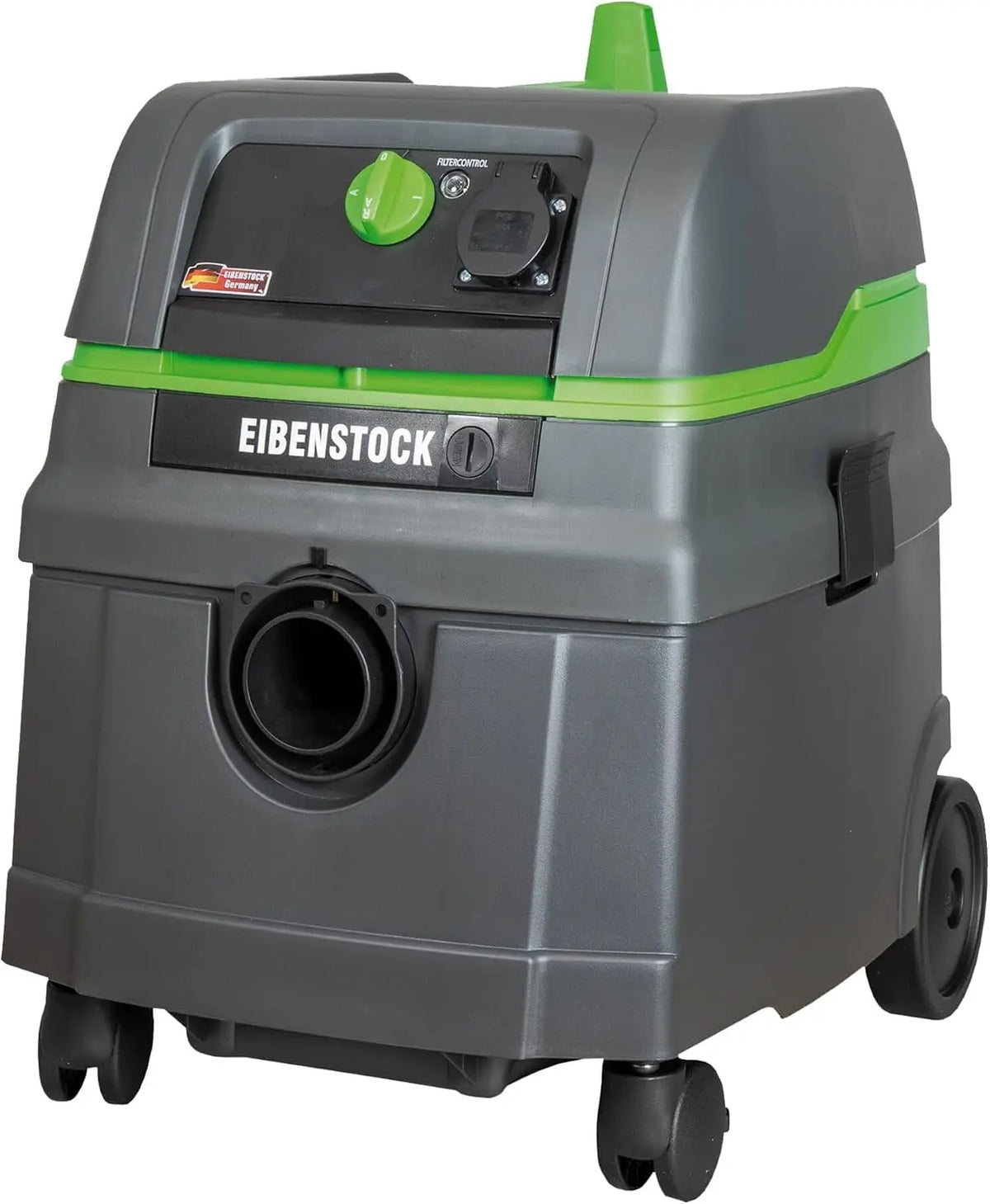 Eibenstock Aspirateur Eau et poussière 09915000 DSS25A – 1400 W, 25 l, noir/vert