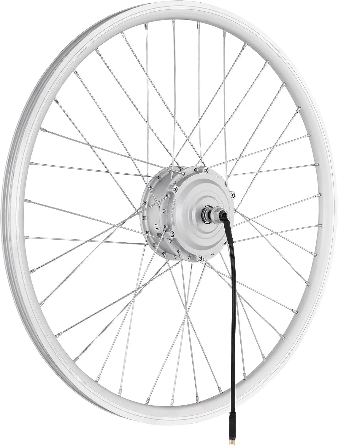 E-Bike Moteur moyeu Roue Avant vélo – 250 W, 19,5 Nm, argenté