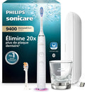 Philips Sonicare DiamondClean Smart 9400 - Brosse à dents électrique avec application – HX9917/88, blanc