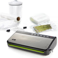 FoodSaver FFS005X Machine sous Vide avec Compartiment de Rangement pour Rouleau et Cutter – gris