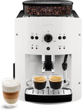 KRUPS - Machine à café grain Automatique Essential Compacte Blanc - 15 bars