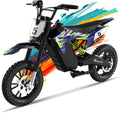 EVERCROSS EV65M Moto Electrique Enfants véhicule de loisirs – 500 W, 7,8 Ah, gris/noir
