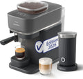 PHILIPS Baristina Machine à expresso avec mousseur à lait – BAR308/60, noir