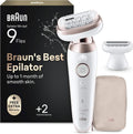 Braun Silk-épil 9 Flex épilateur – blanc/rose