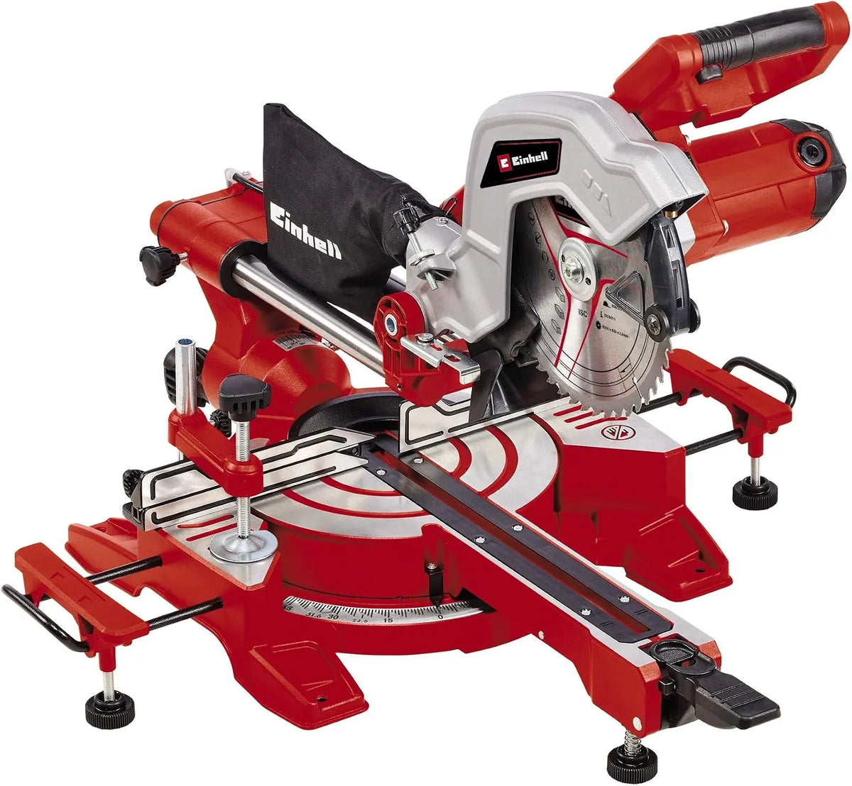 Einhell Scie à onglet radiale TC-SM 216 1600 W – gris/rouge