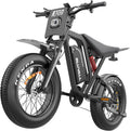 BLUVALL R700 1500W Vélo Électrique pour Adultes – 25 Ah, gris/noir