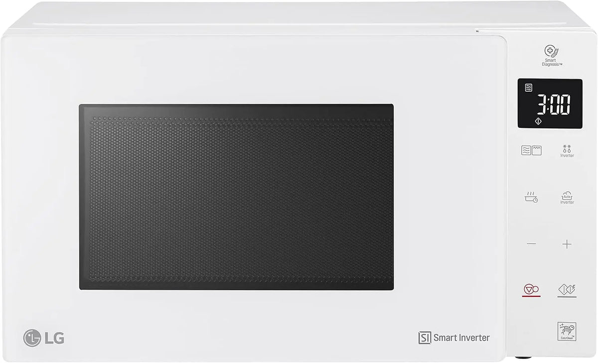 LG Electronics MH 6535 gih micro-ondes avec grill/1000 W/25 l/écran numérique/Blanc – four à micro-ondes